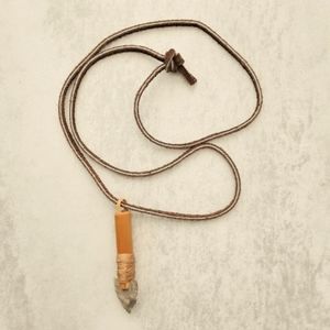 Arrowhead Necklace, Primitive Look